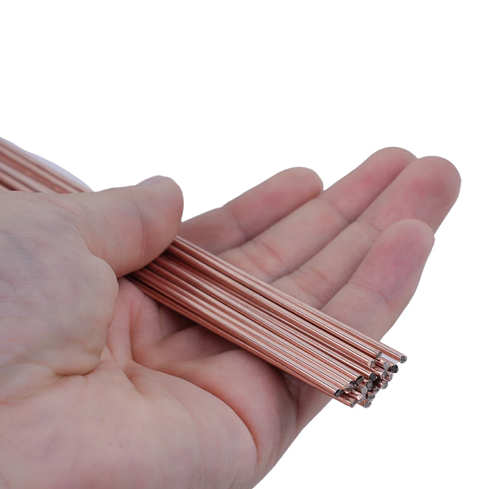 20PCS 2mm*50cm Phosphorus Copper Electrode Welding Rod Brass Welding Wire Bronze Electrode Soldering Rod No Need Solder Powder
20PCS 2mm*50cm Phosphorus Copper Electrode Welding Rod Brass Welding Wire Bronze Electrode Soldering Rod No Need Solder Powder