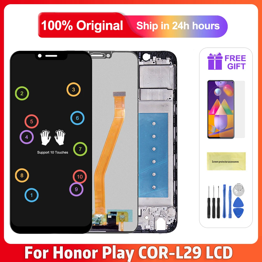 6,3 Оригинальный ЖК-дисплей для Huawei Honor Play, ЖК-дисплей, сенсорная панель, дигитайзер с рамкой для Honor Play, искусственная кожа, экран
6,3 Оригинальный ЖК-дисплей для Huawei Honor Play, ЖК-дисплей, сенсорная панель, дигитайзер с рамкой для Honor Play, искусственная кожа, экран