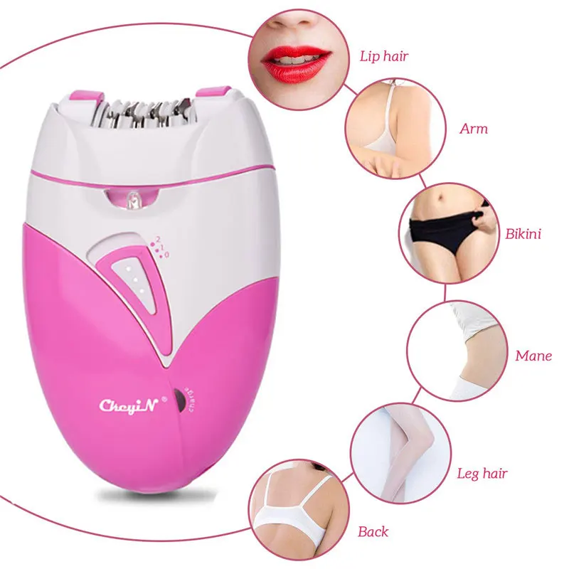 CkeyiN Rechargeable Women Epilator Electric Facial Body Leg Arm Bikini Back Neck Trimmer Hair Removal Painless Lady Depilator 50
CkeyiN Rechargeable Women Epilator Electric Facial Body Leg Arm Bikini Back Neck Trimmer Hair Removal Painless Lady Depilator 50
