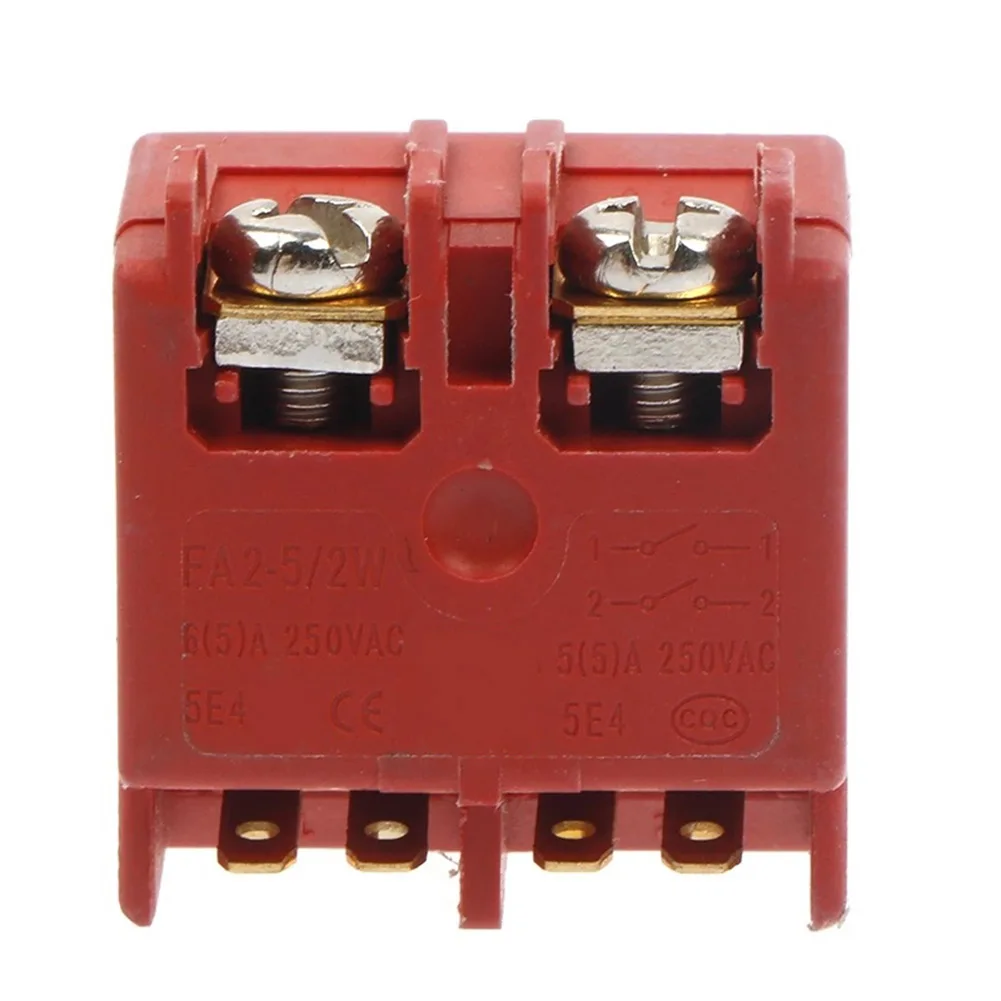 Angle Grinder FA2-5/2W Momentary DPST NO Push Button Switch For Bosch GWS6/8-100 For INTERSKOL(Non-OEM)115/900 125/900 125/1000
Angle Grinder FA2-5/2W Momentary DPST NO Push Button Switch For Bosch GWS6/8-100 For INTERSKOL(Non-OEM)115/900 125/900 125/1000