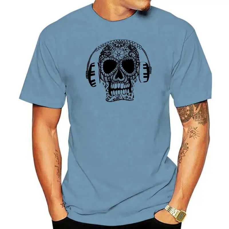 2022 Printed Men T Shirt Cotton Short Sleeve Tangled Skull and Headphones Mens T-Shirt Women tshirt 
2022 Printed Men T Shirt Cotton Short Sleeve Tangled Skull and Headphones Mens T-Shirt Women tshirt