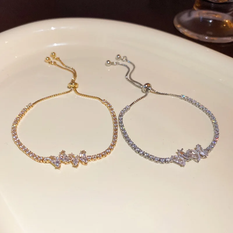 JanYee Dropshipping New Trendy Butterfly Animals Pullout Rhinestones Bracelet for Women Square Zircon Jewelry Gift for Girl
JanYee Dropshipping New Trendy Butterfly Animals Pullout Rhinestones Bracelet for Women Square Zircon Jewelry Gift for Girl