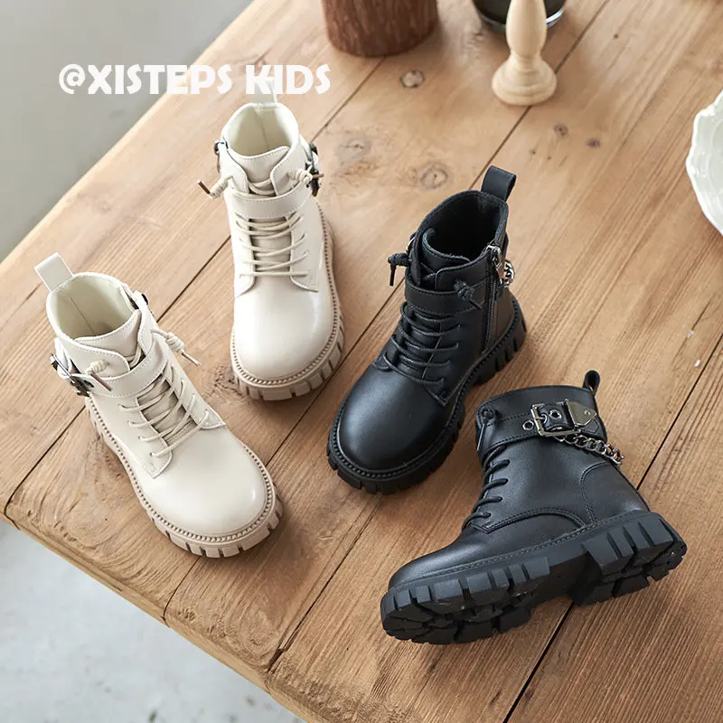 Ankle Boots for Children Girls Boys Non-slip Black Beige Kids Shoes Boys 2023 Winter Autumn Leather Boots Bota Infantil Toddler
Ankle Boots for Children Girls Boys Non-slip Black Beige Kids Shoes Boys 2023 Winter Autumn Leather Boots Bota Infantil Toddler