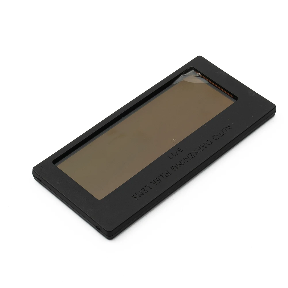 High Quality Welding Lens Auto Darkening 0.2S Return Delay 108mm×50mm 4.25\"×1.97\" Solar Battery W/ Lampshade
High Quality Welding Lens Auto Darkening 0.2S Return Delay 108mm×50mm 4.25\"×1.97\" Solar Battery W/ Lampshade