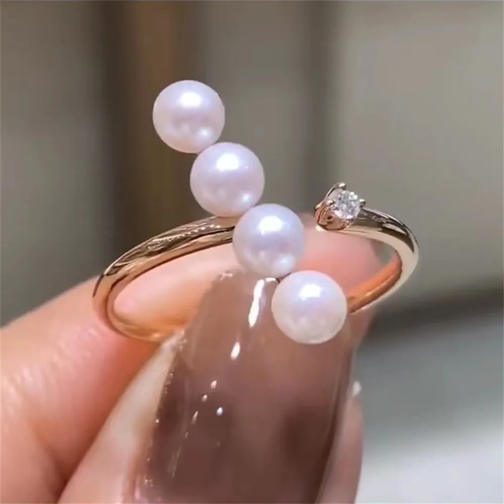 S925 sterling silver wrapped real gold half hole bead holder ring handmade diy sticky crystal pearl inlay empty holder open ring
S925 sterling silver wrapped real gold half hole bead holder ring handmade diy sticky crystal pearl inlay empty holder open ring