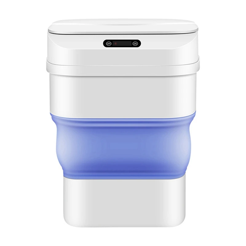 1 Piece 17.5L Induction Folding Trash Can Home Office Storage Bin Automatic Opening Trash Can Creative Desktop Trash Basket Blue
1 Piece 17.5L Induction Folding Trash Can Home Office Storage Bin Automatic Opening Trash Can Creative Desktop Trash Basket Blue