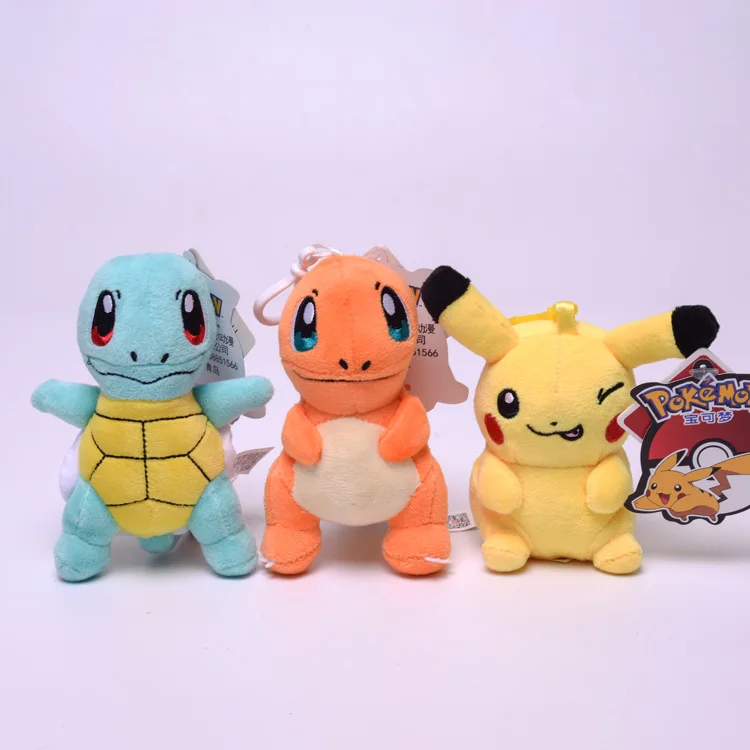 20pcs/lot Pokemon Plush Toy Charmander Squirtle Toy Doll For Children Kids Birthday Gifts Dolls Pendant 10cm
20pcs/lot Pokemon Plush Toy Charmander Squirtle Toy Doll For Children Kids Birthday Gifts Dolls Pendant 10cm