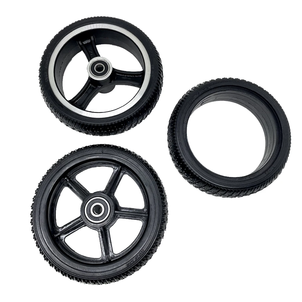 

6,5 дюймовое сплошное колесо 165x45, сплошная шина с алюминиевым/пластиковым ободом для мини-электрического скутера