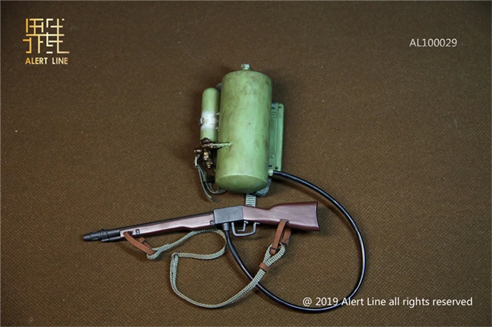 Alert Line Boundary 1/6th AL100029 Soviet Engineer Flamethrower Weapon Gun Model Can Suit Mostly 12inch Body Doll Collection
Alert Line Boundary 1/6th AL100029 Soviet Engineer Flamethrower Weapon Gun Model Can Suit Mostly 12inch Body Doll Collection