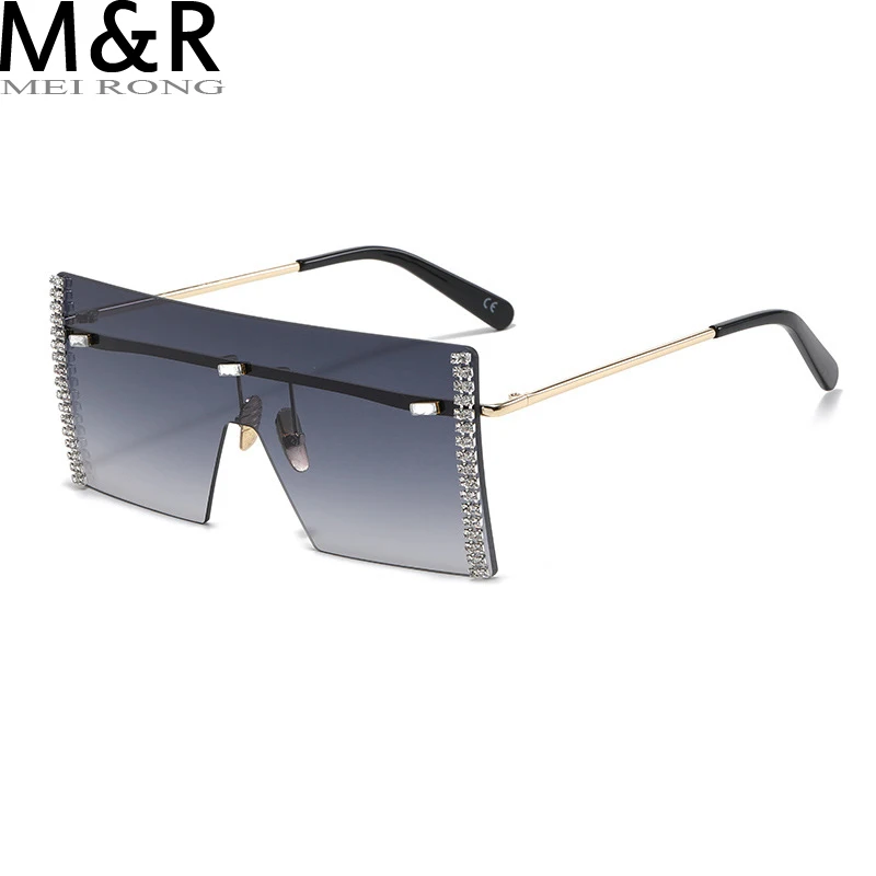 Diamond Rimless Sunglasses Ladies Brand Designer One Piece Lens Glasses Bright Mirror Beach Shiny Women Eyewear Oculos De Sol
Diamond Rimless Sunglasses Ladies Brand Designer One Piece Lens Glasses Bright Mirror Beach Shiny Women Eyewear Oculos De Sol