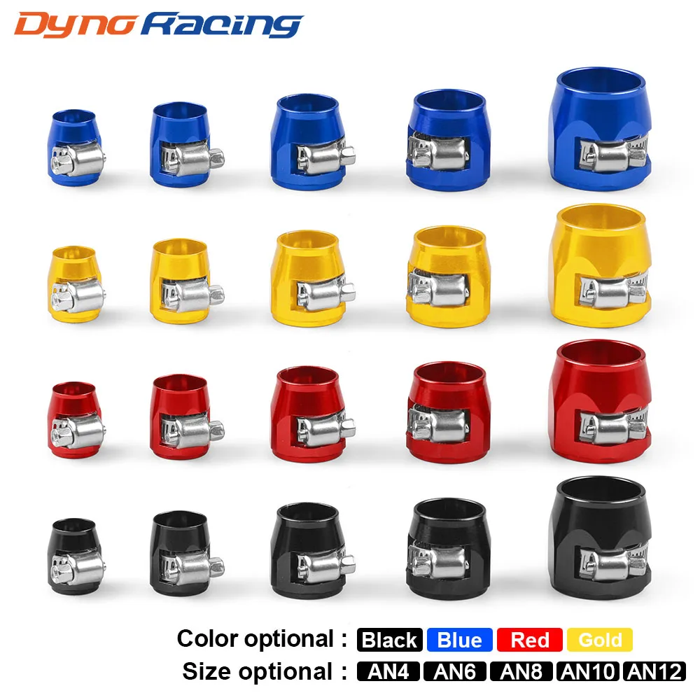 1 шт. хомут для шланга AN4 AN6 AN8 AN10 AN12 зажим для топливной трубки масляная водопроводная трубка фитинги для шланга финишерные хомуты шестигранные финишники