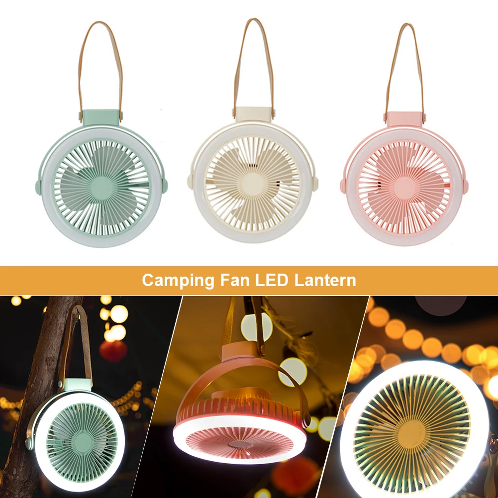 Portable Camping Fan LED Lantern Rechargeable Mini Desk Fan With LED Light 3 Speeds Strong Wind Lamp Fan For Home Dorms
Portable Camping Fan LED Lantern Rechargeable Mini Desk Fan With LED Light 3 Speeds Strong Wind Lamp Fan For Home Dorms