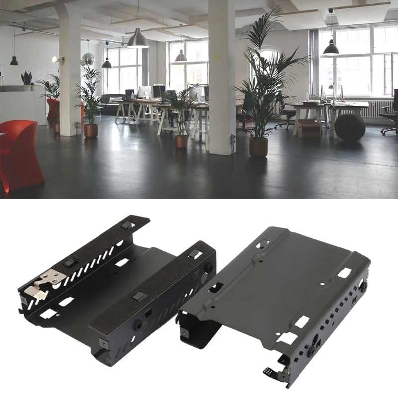 

2 Pack Hard Drive Mounting Bracket SSD HDD Tray Hard Disk Drive Bays Holder Compatible with 2.5" & 3.5" Hard Drive
