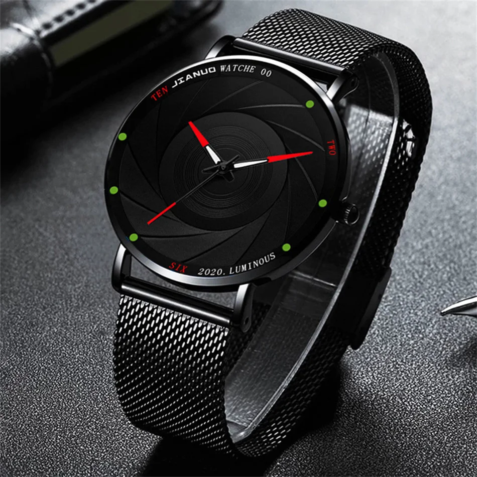 montre homme Top Brand Fashion Men Watch Stainless Steel Mesh Belt Quartz Watches The New Business Male Clock relogio masculino
montre homme Top Brand Fashion Men Watch Stainless Steel Mesh Belt Quartz Watches The New Business Male Clock relogio masculino