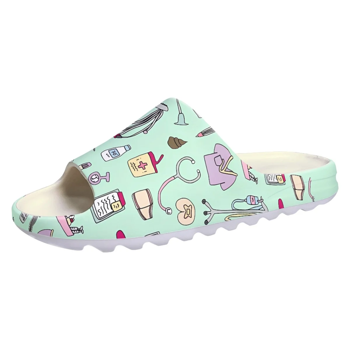 Medical Tools Colour Print Design New Brand Summer ShoesFor Women Hospital Worked Profession Pride Women Teenage Student Slipper
Medical Tools Colour Print Design New Brand Summer ShoesFor Women Hospital Worked Profession Pride Women Teenage Student Slipper