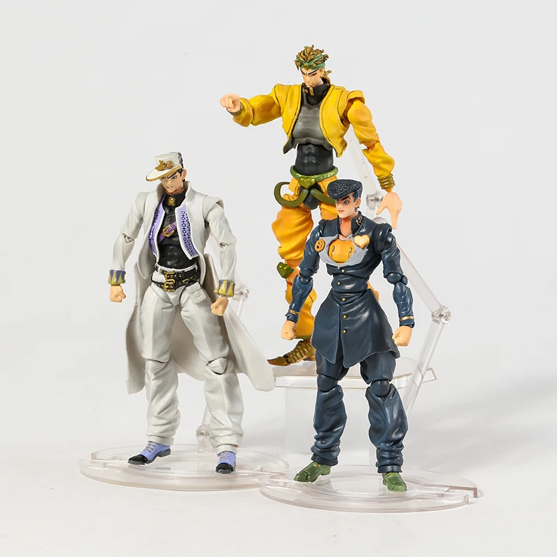 JoJo's Bizarre Adventure Josuke Higashikata / Kujo Jotaro / Dio Brando Action Toy Collection Figure Gift
JoJo's Bizarre Adventure Josuke Higashikata / Kujo Jotaro / Dio Brando Action Toy Collection Figure Gift
