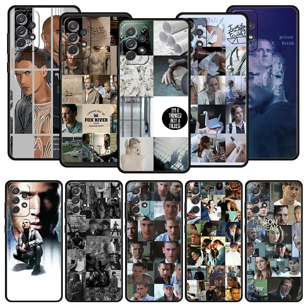 Prison Break Phone Case For Samsung Galaxy A51 A71 A41 A31 A21S A11 A01 A03S A12 M31 M22 A32 A52 A13 5G Silicone Cover Coque 
Prison Break Phone Case For Samsung Galaxy A51 A71 A41 A31 A21S A11 A01 A03S A12 M31 M22 A32 A52 A13 5G Silicone Cover Coque