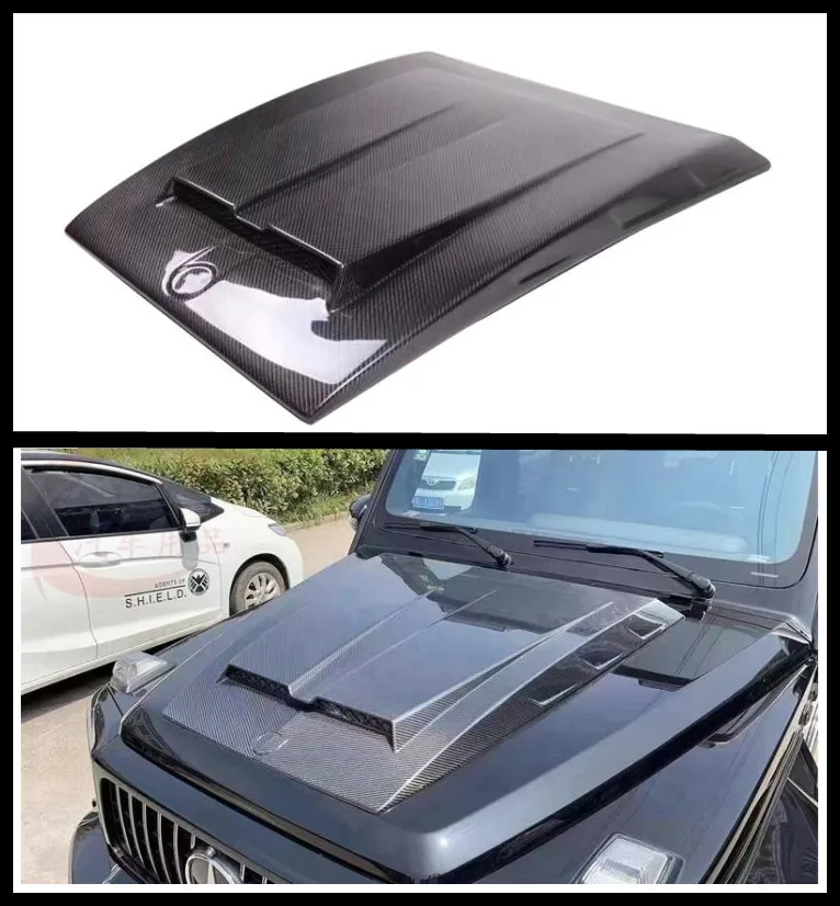 Real Carbon Fiber Front Bumper Engine Hood Bonnet Vent Cover For Mercedes-Benz W463 G Class G500 G55 G65 G63 2007-2017
Real Carbon Fiber Front Bumper Engine Hood Bonnet Vent Cover For Mercedes-Benz W463 G Class G500 G55 G65 G63 2007-2017