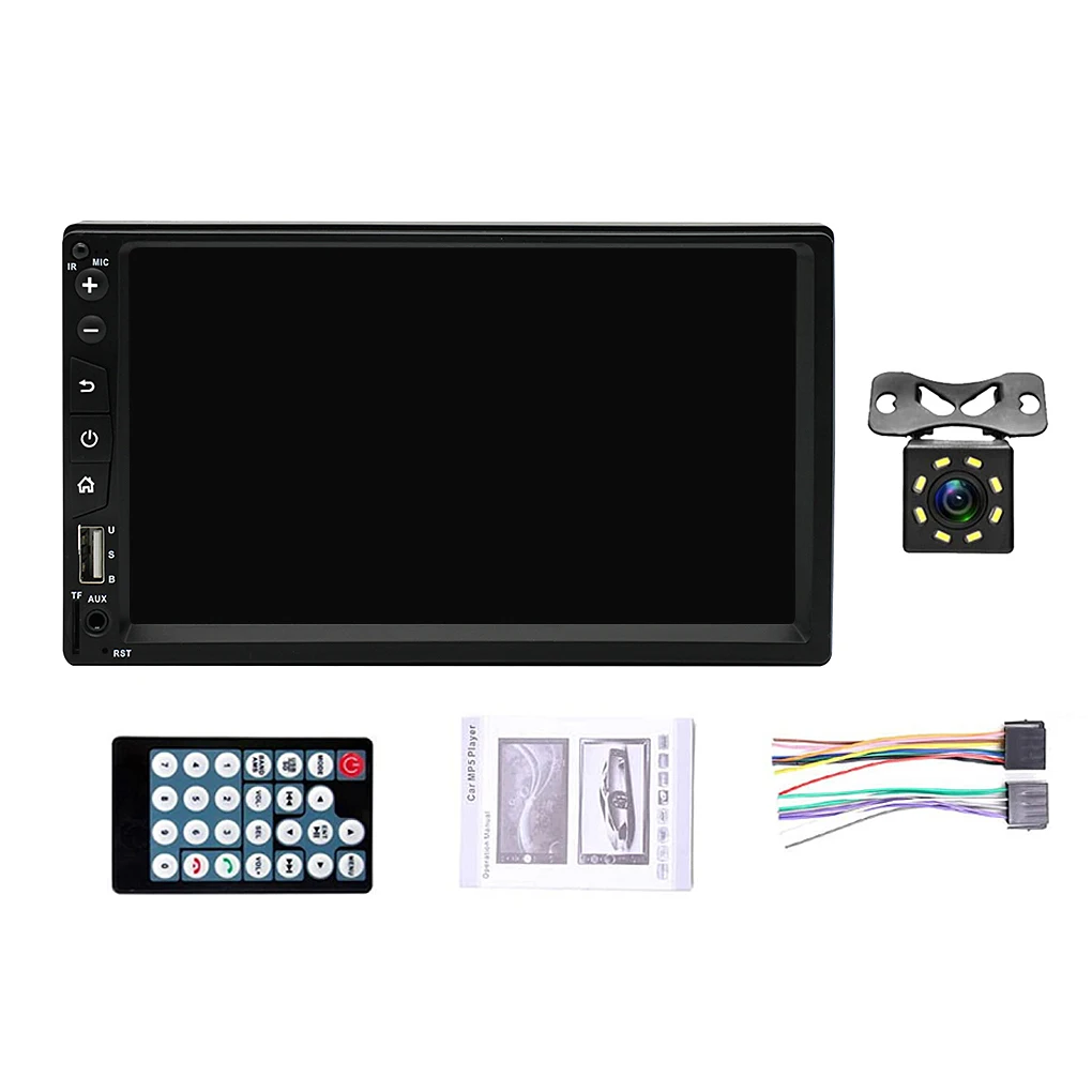 Stereo MP5 1080P Remote Control Thicken Hardware 7Inch Car Touch Screen Auto PartUpgraded Fittings DC12V Radio Player
Stereo MP5 1080P Remote Control Thicken Hardware 7Inch Car Touch Screen Auto PartUpgraded Fittings DC12V Radio Player
