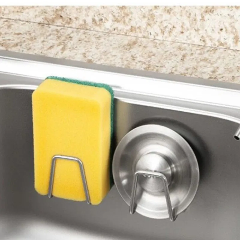 Kitchen Sponges Holder Self Adhesive Sink Sponges Drain Drying Rack Stainless Steel Kitchen Sink Accessories Organizer Shelf
Kitchen Sponges Holder Self Adhesive Sink Sponges Drain Drying Rack Stainless Steel Kitchen Sink Accessories Organizer Shelf