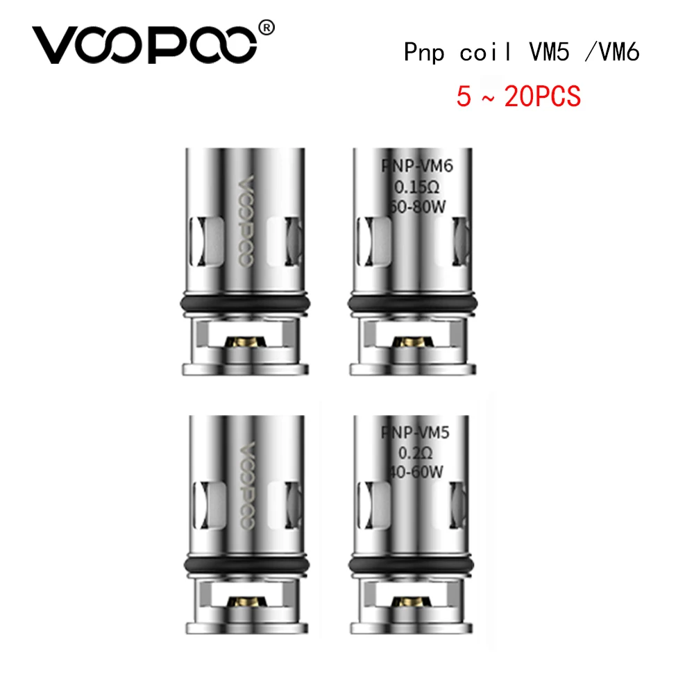 Original VOOPOO Pnp VM5 VM6 for ARGUS GT Drag 2 /Drag X/ Drag S/Voopoo Argus Pro
Original VOOPOO Pnp VM5 VM6 for ARGUS GT Drag 2 /Drag X/ Drag S/Voopoo Argus Pro