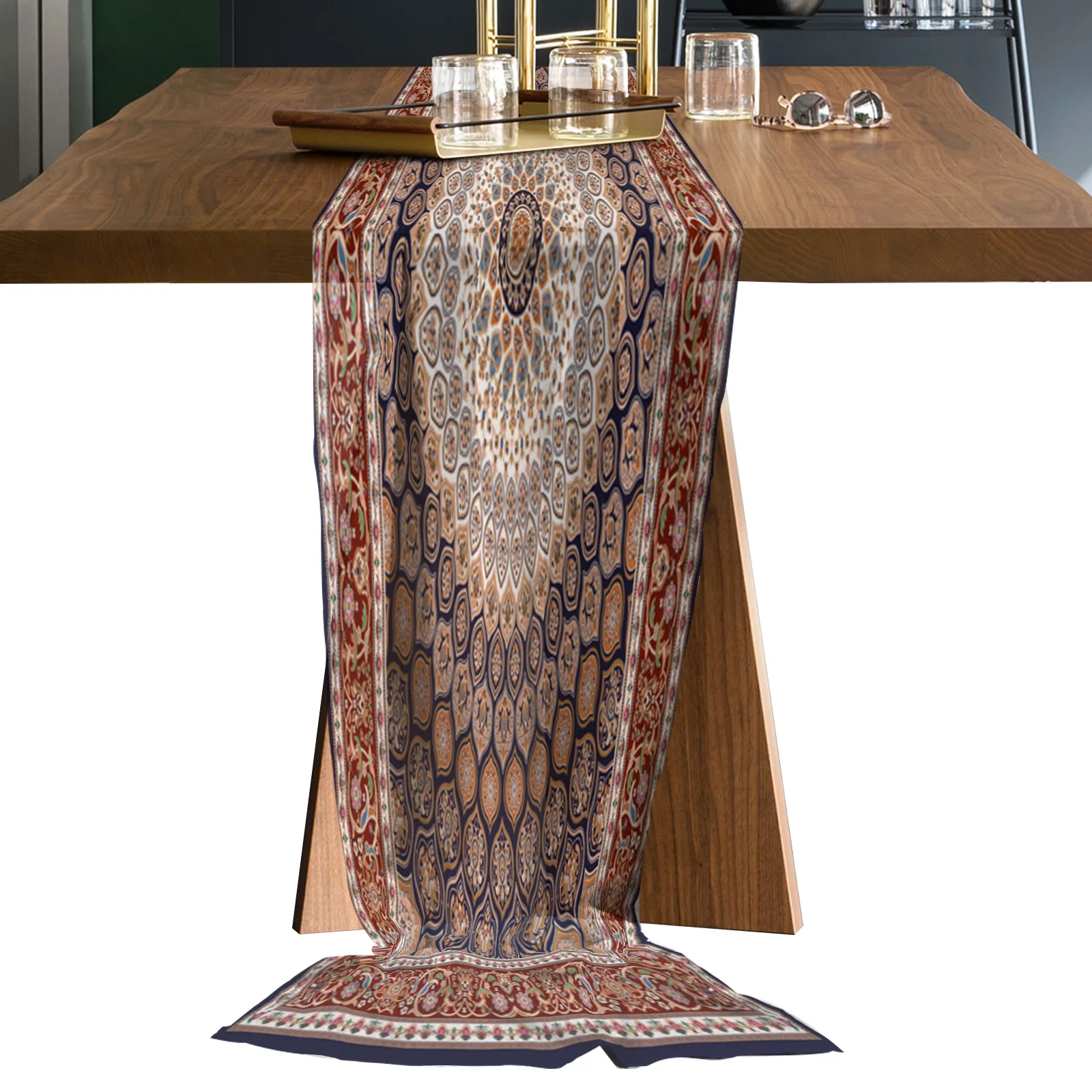 Турецкий этнический узор, прозрачная шифоновая настольная дорожка для свадебной вечеринки, бытовая яркая кухонная марлевая настольная дор...
Турецкий этнический узор, прозрачная шифоновая настольная дорожка для свадебной вечеринки, бытовая яркая кухонная марлевая настольная дор...