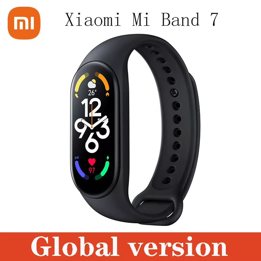 NEW2023 Mi Band 7 Global Version Smart Sports Band 1.62" Charging 120 Workout Modes Blood Oxygen Monitoring
NEW2023 Mi Band 7 Global Version Smart Sports Band 1.62" Charging 120 Workout Modes Blood Oxygen Monitoring