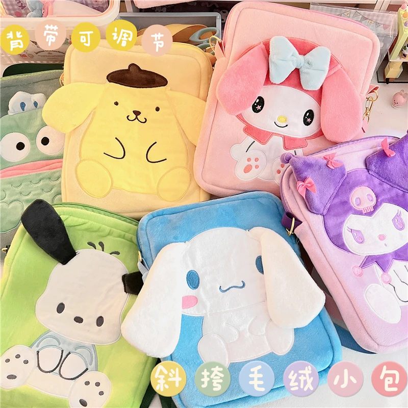 Мультяшный Sanrio плюшевый полакко My Melody Kuromi Kawaii сумка на одно плечо школьный портфель милая девочка плюшевая набивная Аниме Кукла подарок для...
Мультяшный Sanrio плюшевый полакко My Melody Kuromi Kawaii сумка на одно плечо школьный портфель милая девочка плюшевая набивная Аниме Кукла подарок для...