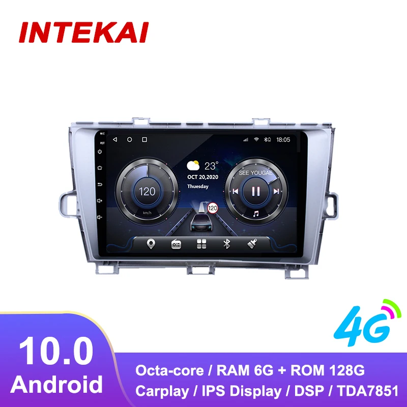 9" Android 10.0 Car Radio GPS Navigation autoradio multimedia player for Toyota Prius LHD 2009 2013 head unit stereo
9" Android 10.0 Car Radio GPS Navigation autoradio multimedia player for Toyota Prius LHD 2009 2013 head unit stereo