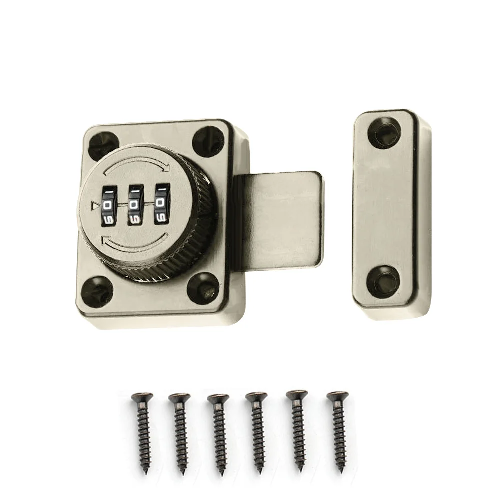 3 Digit Combination Password Door Lock Smart Cam Code Lock Zinc Alloy For Mailbox Cabinet Door Hardware Sliding Bolt Lock
3 Digit Combination Password Door Lock Smart Cam Code Lock Zinc Alloy For Mailbox Cabinet Door Hardware Sliding Bolt Lock