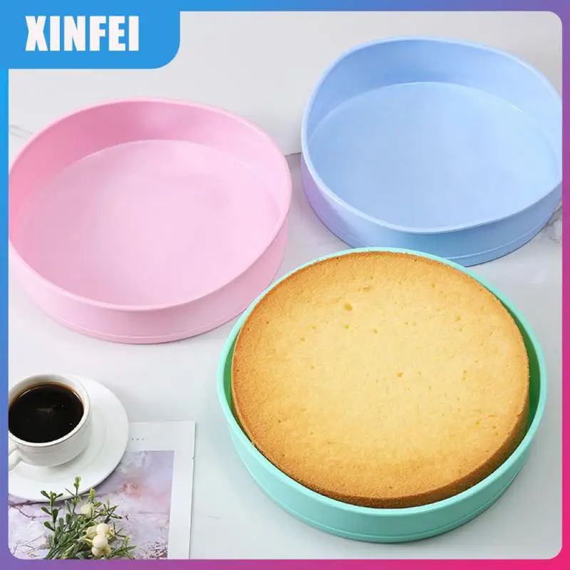 Smooth Inner Wall Design Non Adhesive Material Circular Silicone Cake Mold Easy Demolding Special Silicone Baking Tray
Smooth Inner Wall Design Non Adhesive Material Circular Silicone Cake Mold Easy Demolding Special Silicone Baking Tray