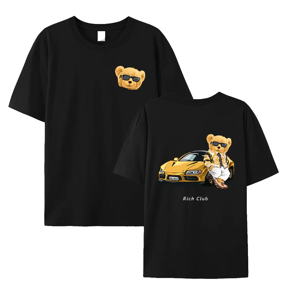 Красивая футболка из чистого хлопка с принтом мишки тедди, летний простой Блейзер, футболка большого размера, мужская и женская одежда, 2023
Красивая футболка из чистого хлопка с принтом мишки тедди, летний простой Блейзер, футболка большого размера, мужская и женская одежда, 2023