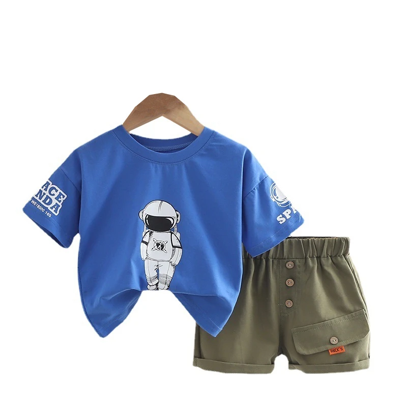 New Summer Baby Clothes Suit Children Girls Boys Fashion Sports T-Shirt Shorts 2Pcs/Sets Toddler Casual Costume Kids Tracksuits
New Summer Baby Clothes Suit Children Girls Boys Fashion Sports T-Shirt Shorts 2Pcs/Sets Toddler Casual Costume Kids Tracksuits