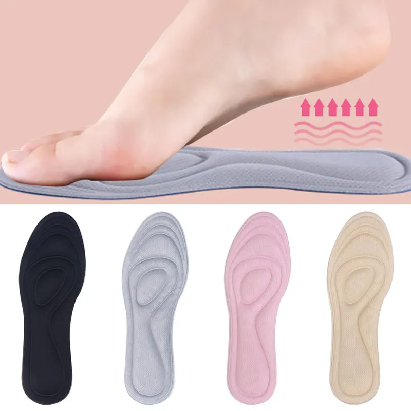 4D Memory Foam Massage Shoes Insole Plantar Fasciitis Insole For Sneakers Shock-absorbing Breathable Sports Insoles Men Women
4D Memory Foam Massage Shoes Insole Plantar Fasciitis Insole For Sneakers Shock-absorbing Breathable Sports Insoles Men Women