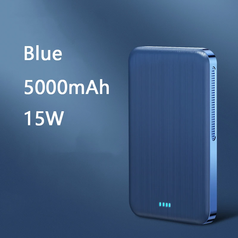 2022 Thin And Light Magnetic Wireless Power Bank Fast Charger For iphone 13 12 Pro Max 12Mini 5000mAh 15W Fast Charging Battery
2022 Thin And Light Magnetic Wireless Power Bank Fast Charger For iphone 13 12 Pro Max 12Mini 5000mAh 15W Fast Charging Battery