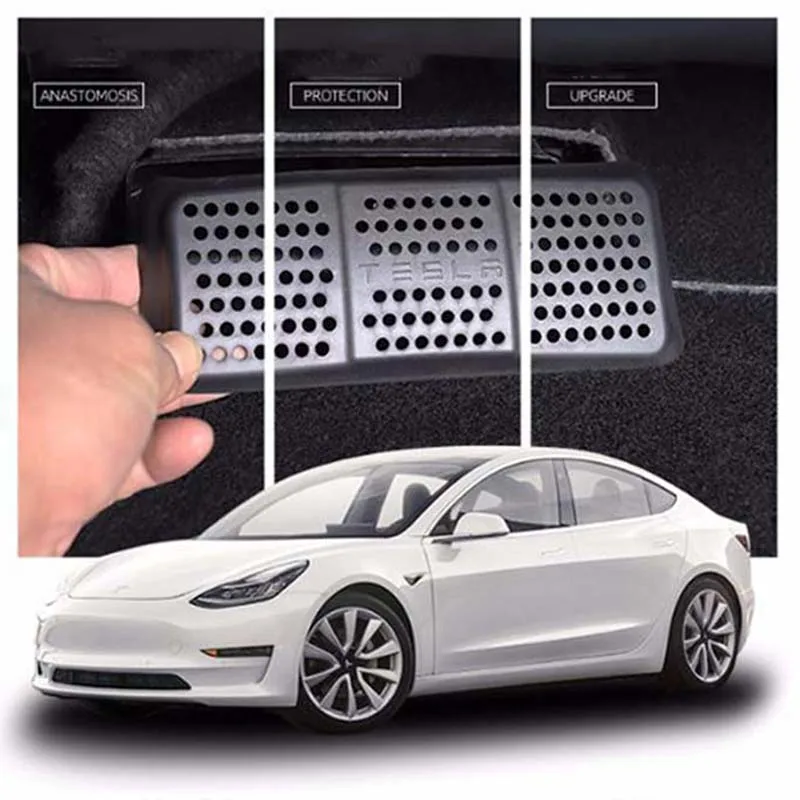 Car Seat Air Conditioning Air Outlet Cover Car Bottom Plate Air Outlet Anti-Clogging Accessories Suitable For Tesla Model3
Car Seat Air Conditioning Air Outlet Cover Car Bottom Plate Air Outlet Anti-Clogging Accessories Suitable For Tesla Model3