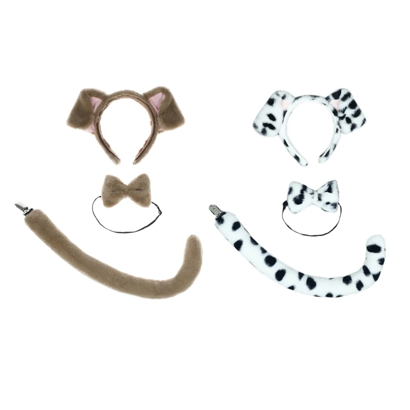 MXMB Soft Dog Ears Headband Collar Tail Animal Ears Hair Hoop for Kids Shows Puppy Animal Hairbands Cartoon Costume
MXMB Soft Dog Ears Headband Collar Tail Animal Ears Hair Hoop for Kids Shows Puppy Animal Hairbands Cartoon Costume