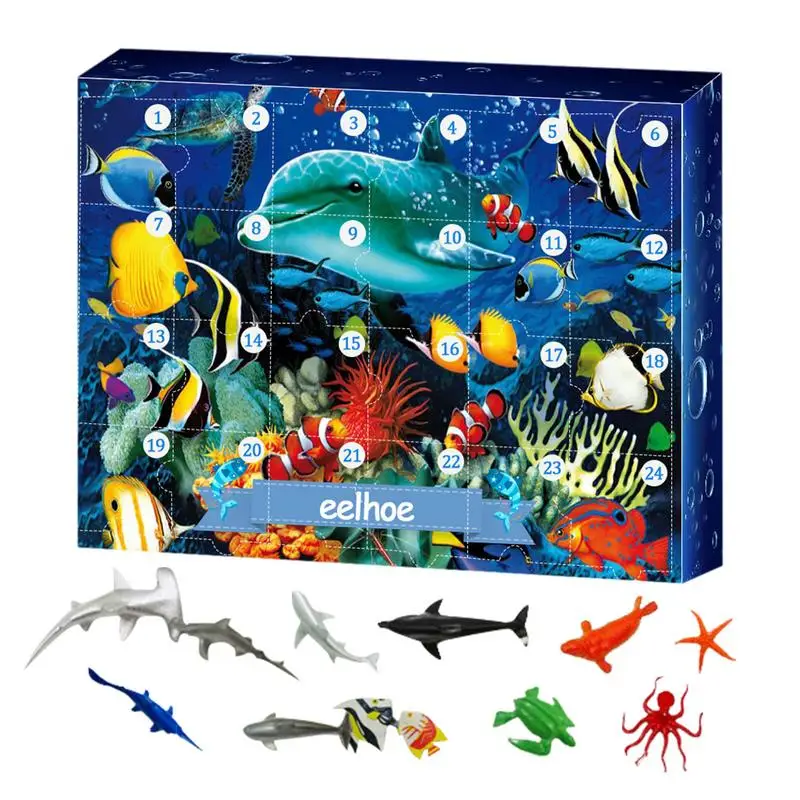 Christmas Advent Calendar Toy Set 24 Days Countdown Animal Dinosaur Toys Creative Calendar Kids Birthday Holiday Gift
Christmas Advent Calendar Toy Set 24 Days Countdown Animal Dinosaur Toys Creative Calendar Kids Birthday Holiday Gift