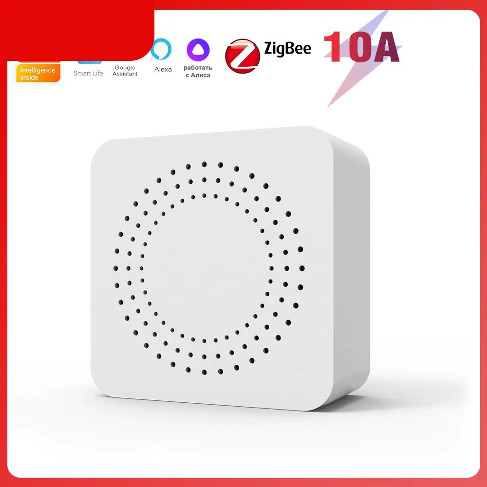 Zigbee Wireless Switches Smart Life Mini Switch No Gateway Required Wireless Control Relay Switch Timing Voice Control
Zigbee Wireless Switches Smart Life Mini Switch No Gateway Required Wireless Control Relay Switch Timing Voice Control