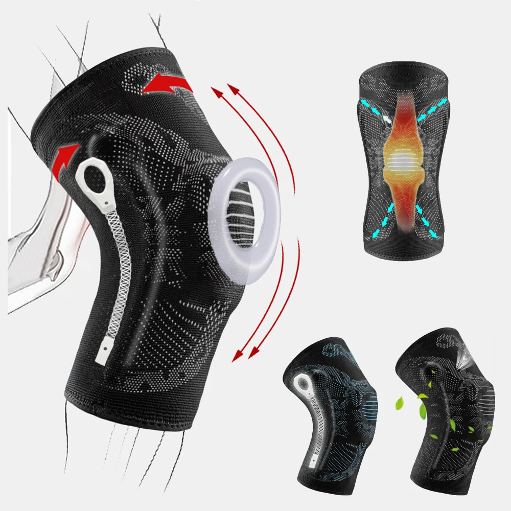 1Pcs Sports Knee Pads Support Sleeve Protector Crossfit Compression Knee Support Silicone Elastic Joints Basketball Volleyball
1Pcs Sports Knee Pads Support Sleeve Protector Crossfit Compression Knee Support Silicone Elastic Joints Basketball Volleyball