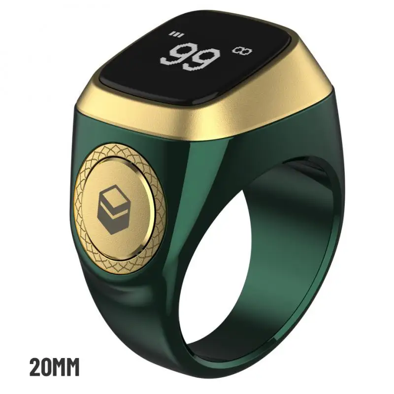 Oled Screen Smart Tasbih Tally Counter Iqibla For Muslims Zikr Ring Aluminum Alloy Zikr Ring App Support Digital Tasbeeh
Oled Screen Smart Tasbih Tally Counter Iqibla For Muslims Zikr Ring Aluminum Alloy Zikr Ring App Support Digital Tasbeeh