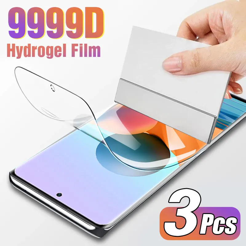 3Pcs Hydrogel Film Screen Protector For Xiaomi Redmi Note 11 8 7 10 9 Pro Note10 K20 K30 Screen Protector Poco M3 X3 Not Glass
3Pcs Hydrogel Film Screen Protector For Xiaomi Redmi Note 11 8 7 10 9 Pro Note10 K20 K30 Screen Protector Poco M3 X3 Not Glass