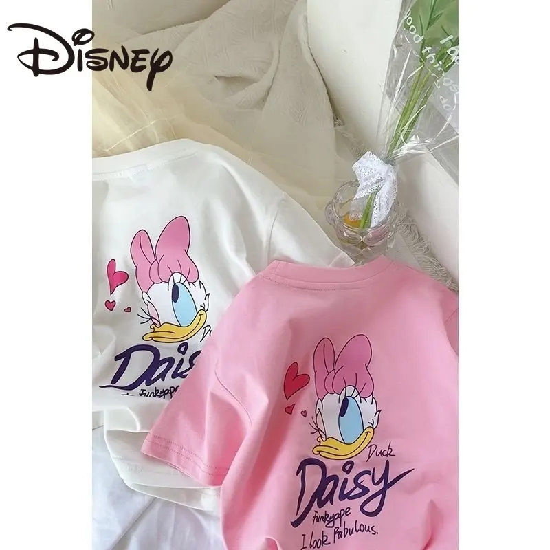 Girls' Donald Duck T-shirt Short-sleeved Cotton 2023 New Clothes Baby Girls Summer Short-sleeved Round Neck Children's Top
Girls' Donald Duck T-shirt Short-sleeved Cotton 2023 New Clothes Baby Girls Summer Short-sleeved Round Neck Children's Top