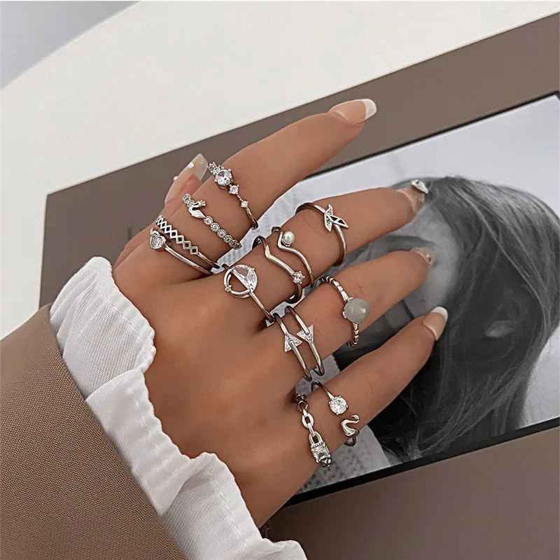 Minority Design Sense Exquisite Ring Cold Wind Inlaid Zircon Open Ring Set Personality Lady Accessories Wholesale
Minority Design Sense Exquisite Ring Cold Wind Inlaid Zircon Open Ring Set Personality Lady Accessories Wholesale
