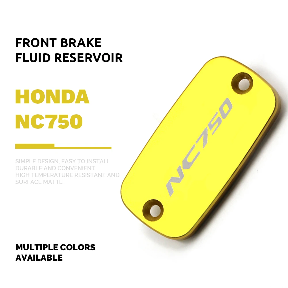 Motorcycle Accessories CNC Aluminum Front Brake Fluid Reservoir Cover Cap for HONDA NC750 NC 750
Motorcycle Accessories CNC Aluminum Front Brake Fluid Reservoir Cover Cap for HONDA NC750 NC 750
