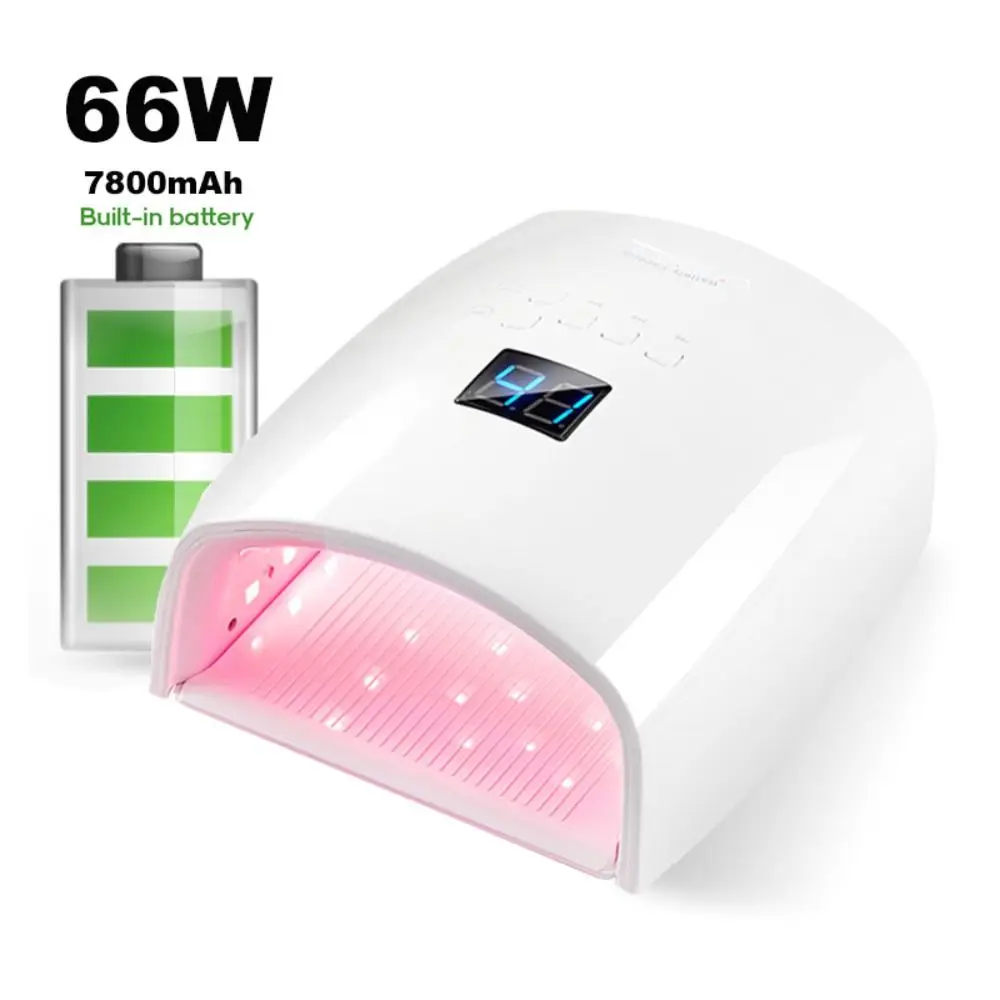 66W Professional Manicure Motion Sensing Nail Gel Drying UV LED Nail Lamp Nail Dryer Nail Gel Polish
66W Professional Manicure Motion Sensing Nail Gel Drying UV LED Nail Lamp Nail Dryer Nail Gel Polish