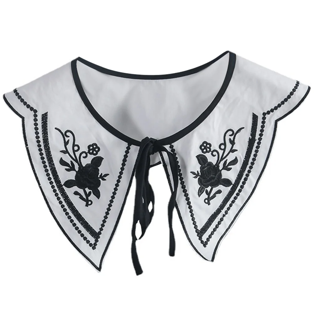 Embroidery Lace False Collar Korean Detachable Collar Lace Collar Decorative Blouse Fake Collar
Embroidery Lace False Collar Korean Detachable Collar Lace Collar Decorative Blouse Fake Collar