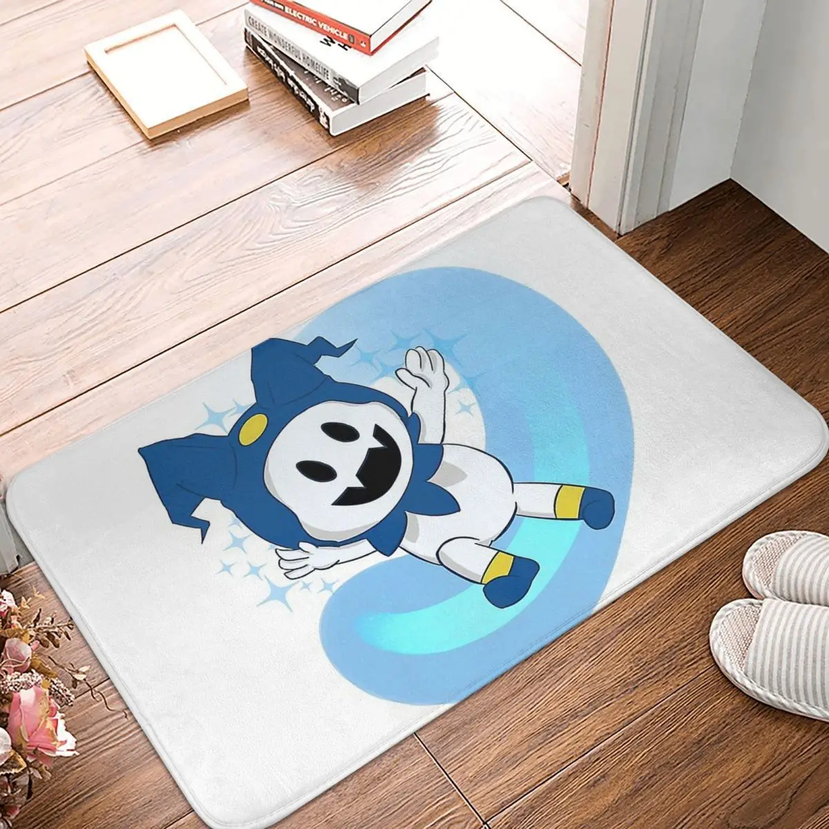 Persona 5 Morgana Game Non-slip Doormat Jack Frost Living Room Bedroom Mat Welcome Carpet Flannel Modern Decor
Persona 5 Morgana Game Non-slip Doormat Jack Frost Living Room Bedroom Mat Welcome Carpet Flannel Modern Decor