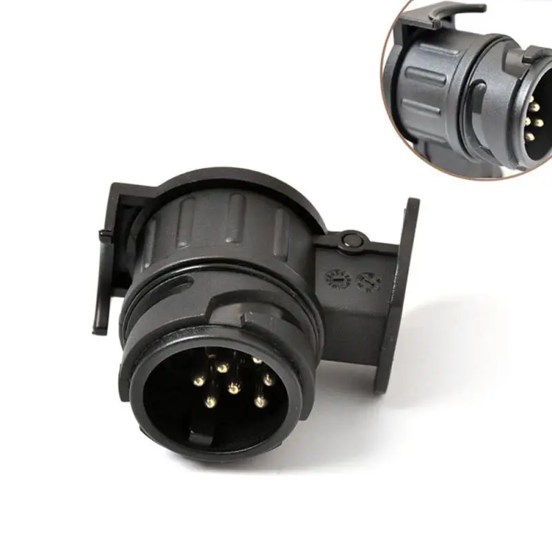 13 To 7 Pin Converter Adapter 12V Connector Plug Trailer Caravan Cable Electrical Towbar Towing Waterproof Plug Car Accessories
13 To 7 Pin Converter Adapter 12V Connector Plug Trailer Caravan Cable Electrical Towbar Towing Waterproof Plug Car Accessories