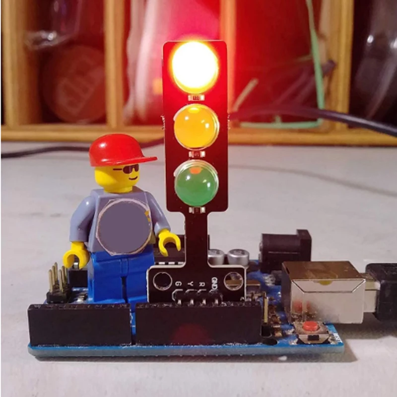 8mm LED Signal Traffic Light Module 5V Red Yellow And Green LED Signal Indicator Electronic Building Block Programming Board
8mm LED Signal Traffic Light Module 5V Red Yellow And Green LED Signal Indicator Electronic Building Block Programming Board